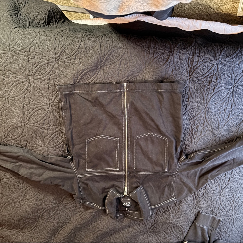 Zara Men's Black Lightweight Jacket